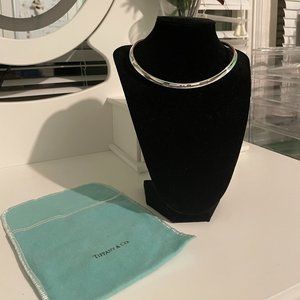 Retired Style! Tiffany & Co. 1837 Collar Necklace Silver